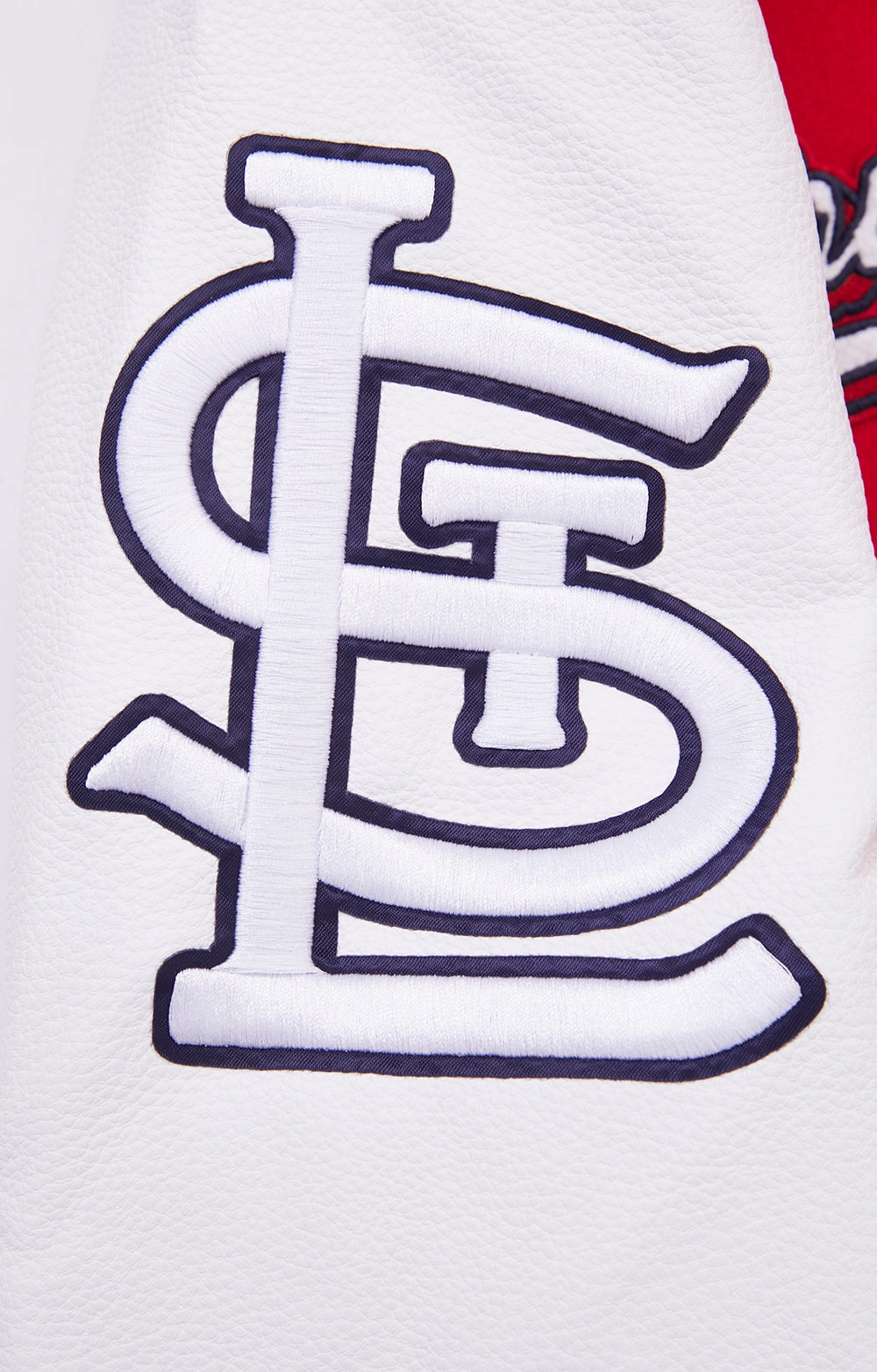 CHAMARRA UNIVERSITARIA MLB ST. LOUIS CARDINALS SCRIPT TAIL