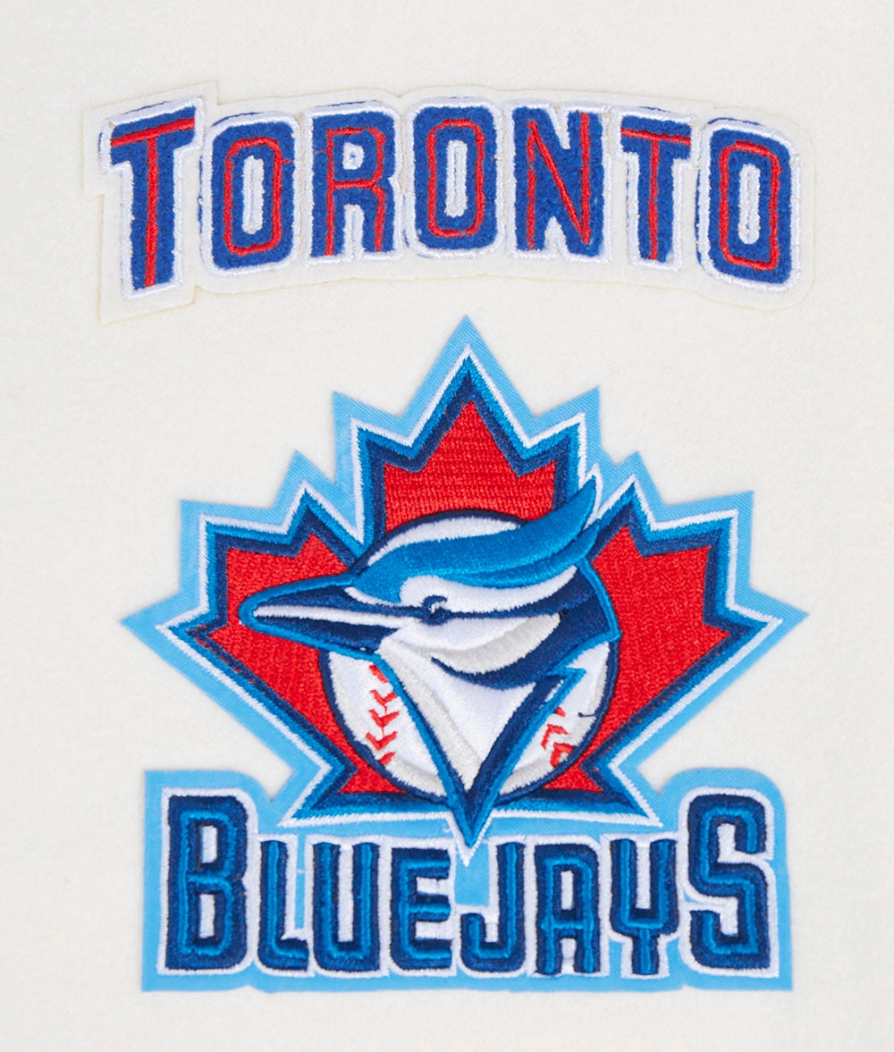 CHAMARRA UNIVERSITARIA MLB TORONTO BLUE JAYS RETRO CLASSICS PARA MUJER