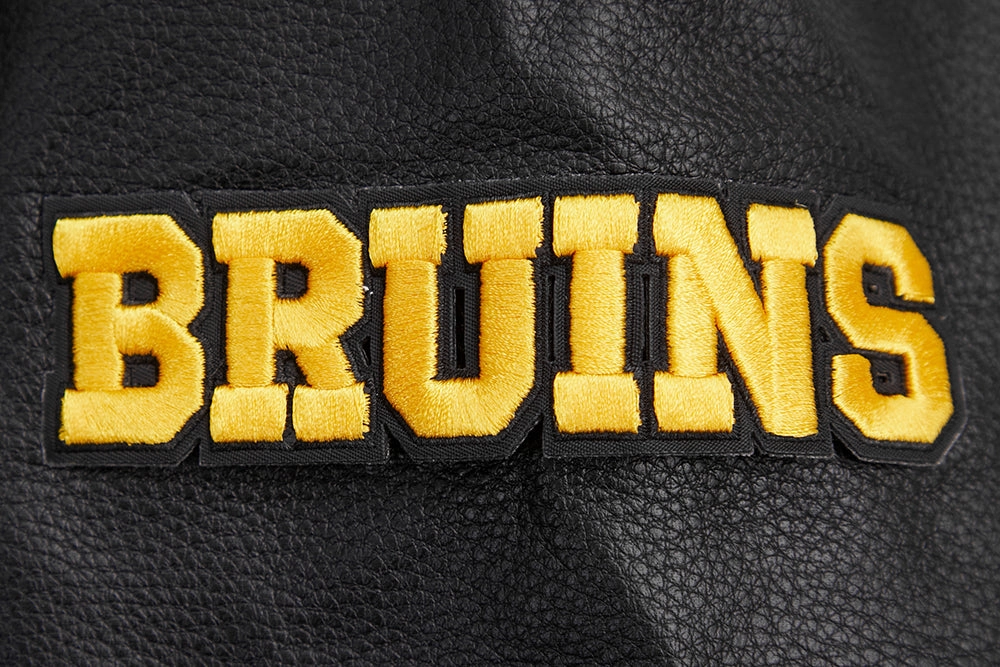 CHAMARRA UNIVERSITARIA NHL BOSTON BRUINS RETRO CLASSICS PARA MUJER