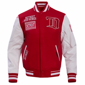 CHAMARRA UNIVERSITARIA NHL DETROIT RED WINGS RETRO CLASSICS