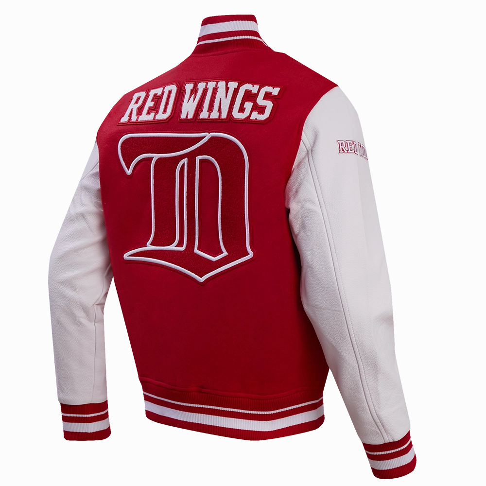 CHAMARRA UNIVERSITARIA NHL DETROIT RED WINGS RETRO CLASSICS