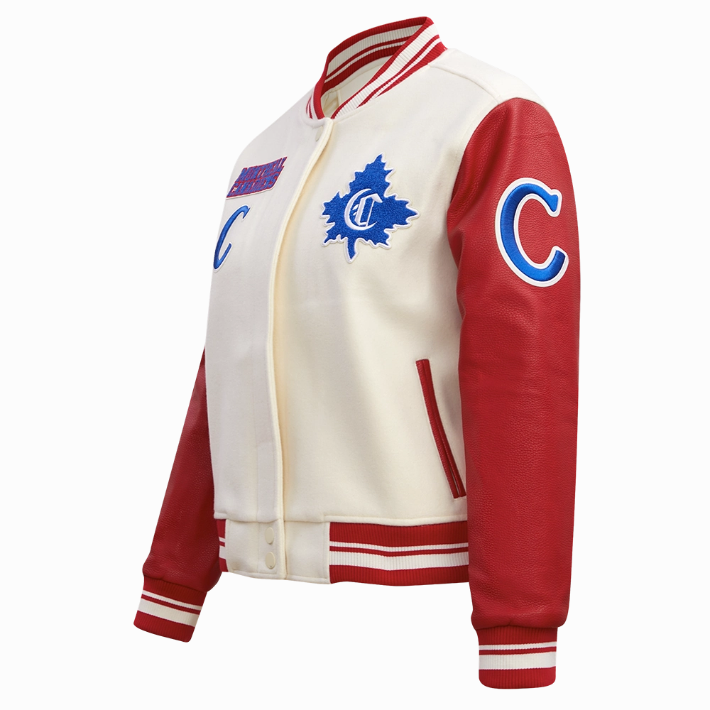CHAMARRA UNIVERSITARIA NHL MONTREAL CANADIENS RETRO CLASSICS PARA MUJER