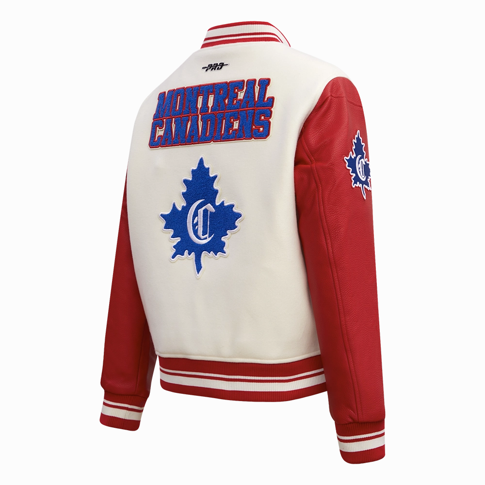 CHAMARRA UNIVERSITARIA NHL MONTREAL CANADIENS RETRO CLASSICS PARA MUJER
