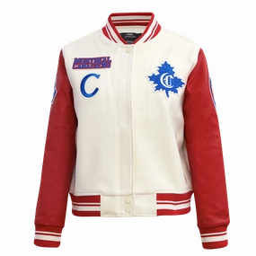 CHAMARRA UNIVERSITARIA NHL MONTREAL CANADIENS RETRO CLASSICS PARA MUJER