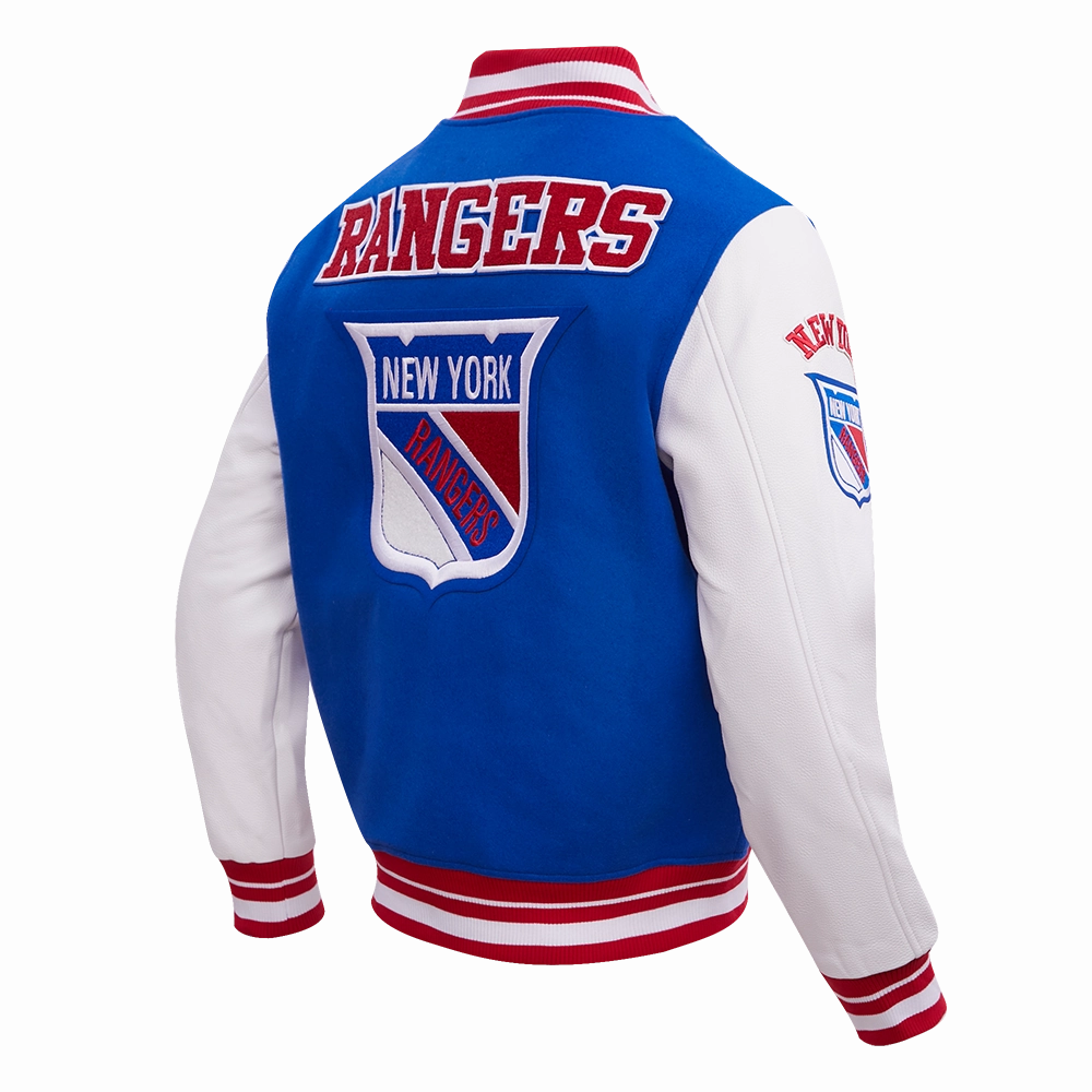 CHAMARRA UNIVERSITARIA NHL NEW YORK RANGERS RETRO CLASSICS