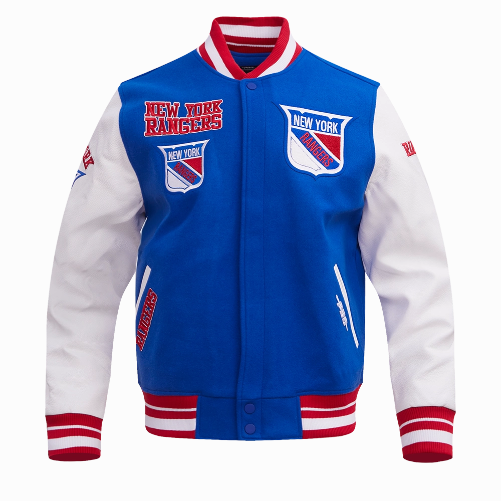 CHAMARRA UNIVERSITARIA NHL NEW YORK RANGERS RETRO CLASSICS
