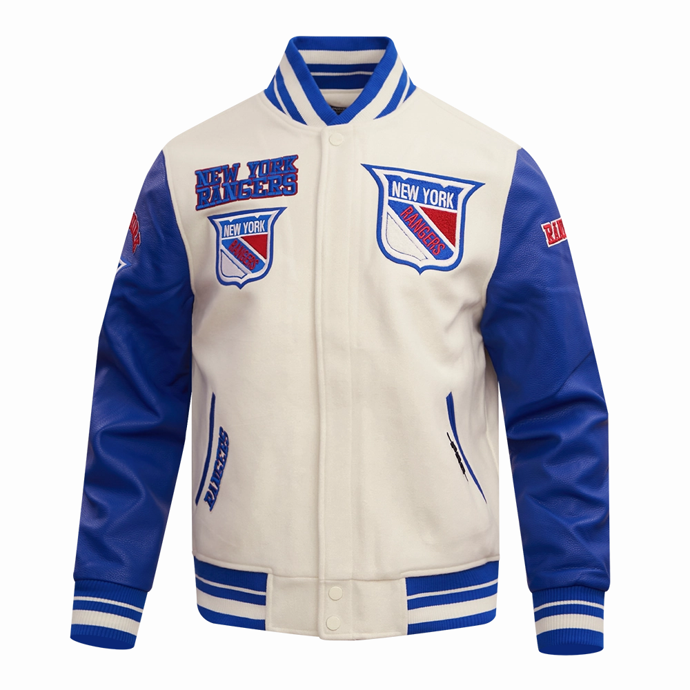 CHAMARRA UNIVERSITARIA NHL NEW YORK RANGERS RETRO CLASSICS