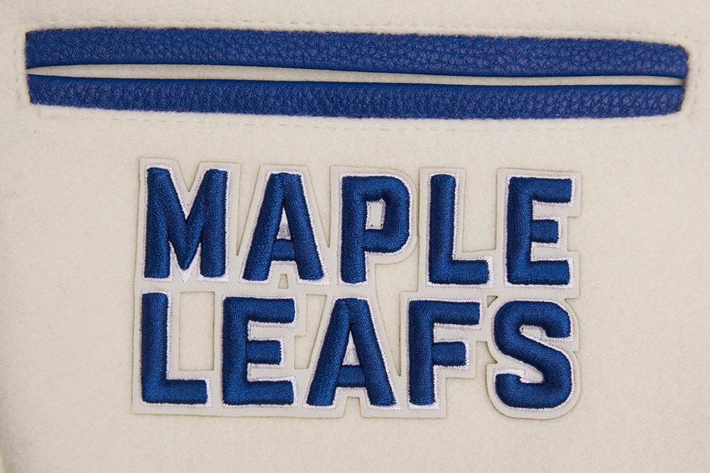 CHAMARRA UNIVERSITARIA NHL TORONTO MAPLE LEAFS RETRO CLASSICS PARA MUJER