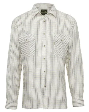 Champion 100% Cotton Tattersall Check Shirt Utility Pocket Shirts for Men