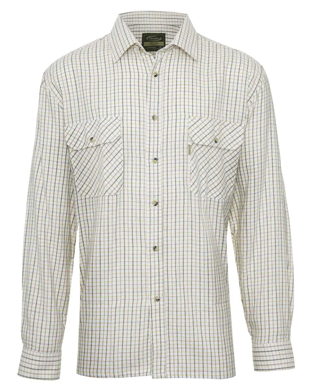Champion 100% Cotton Tattersall Check Shirt Breathable Work Shirts