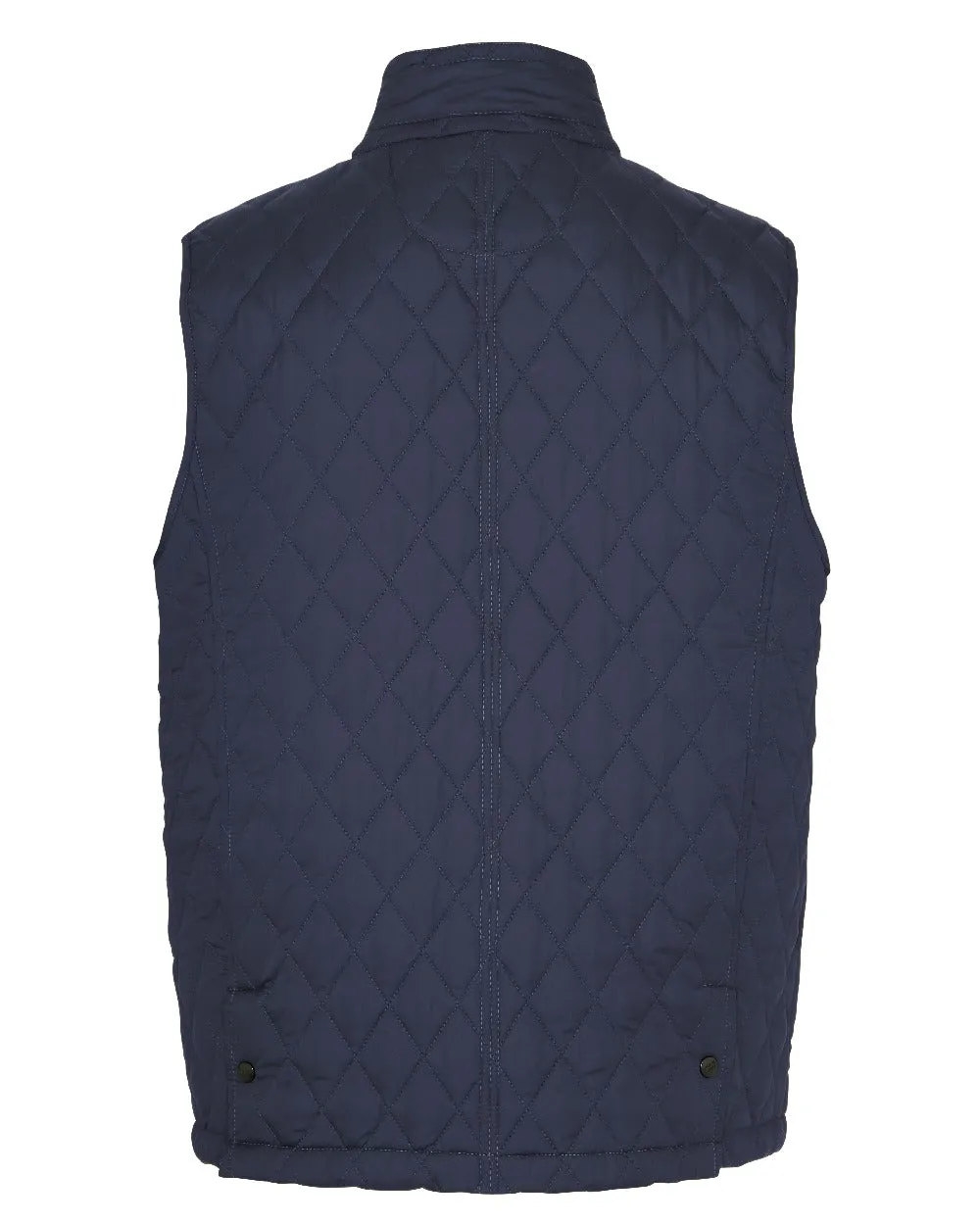 Champion Ashby Quilted Body Warmer Tartan Plaid Shirts Men