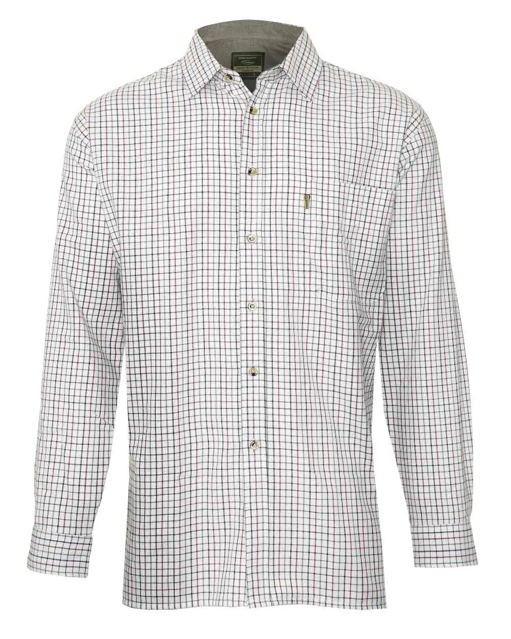 Champion Ayr Heavyweight All Cotton Tattersall Shirt Long Sleeve Casual Shirts