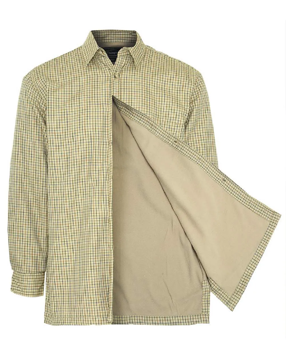 Champion Cartmel Micro Fleece Lined Tattersall Shirt Shooting Field Shirts Men