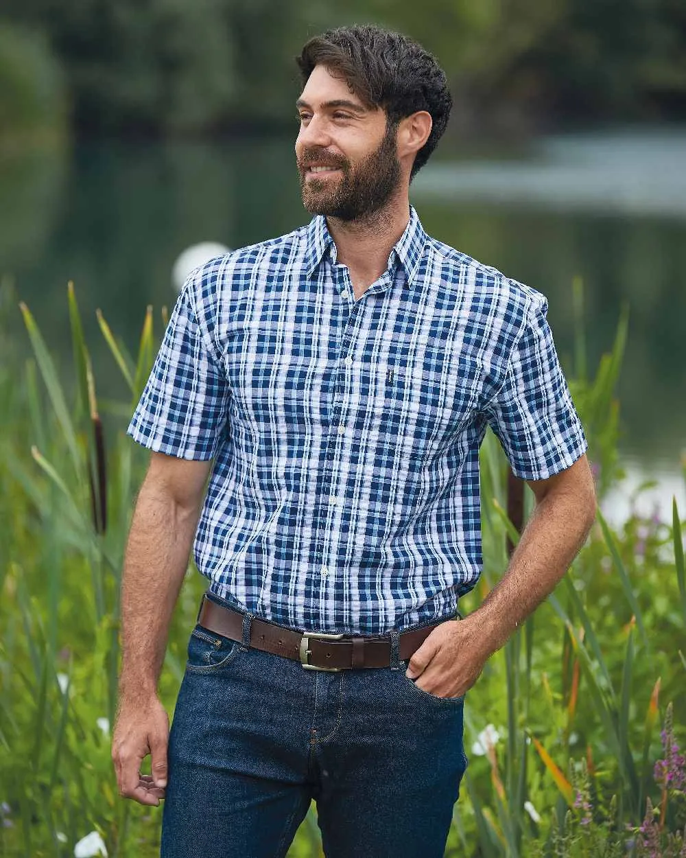 Champion Croyde Cotton Short Sleeved Shirt Cotton Farming Shirts