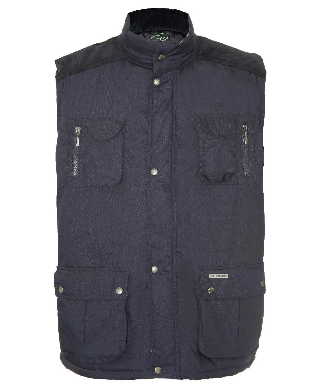 Champion Exmoor Multi Pocket Padded Bodywarmer Brushed Tartan Shirts