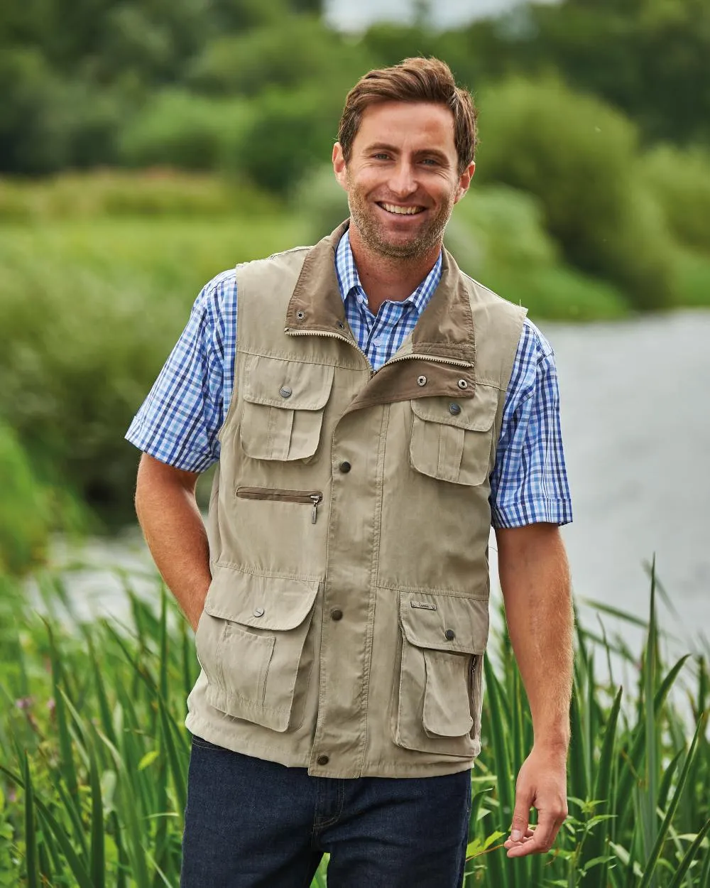 Champion Farnham Gilet Long Sleeve Cotton Shirts