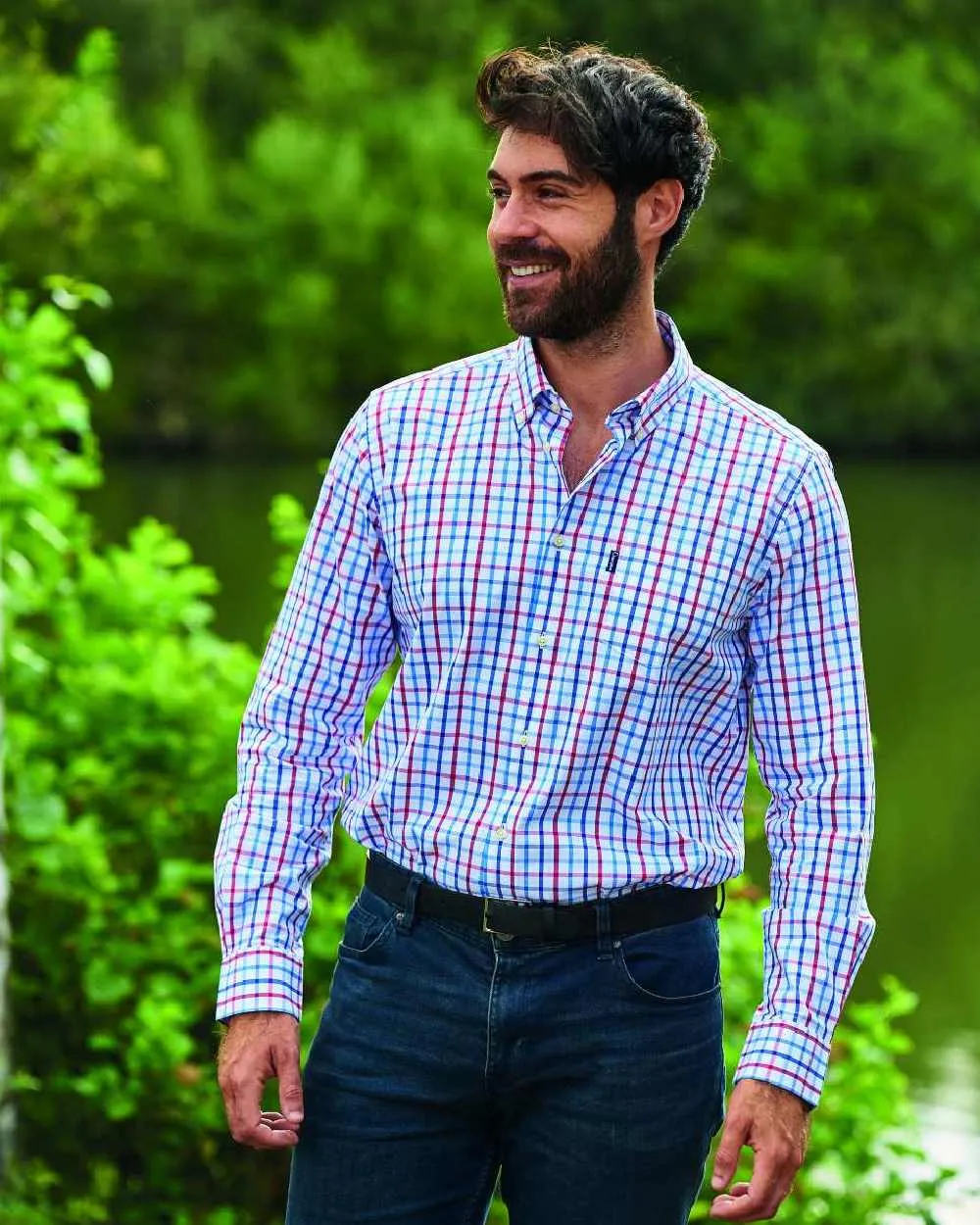 Champion Harrogate Long Sleeve Shirt Champion Polo Shirts Men