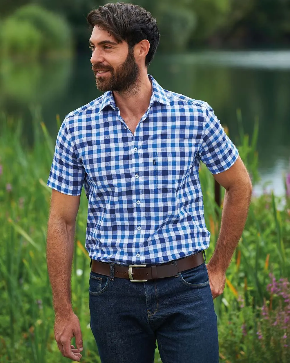 Champion Holkham Short Sleeved Shirt Short Sleeve Button Shirts