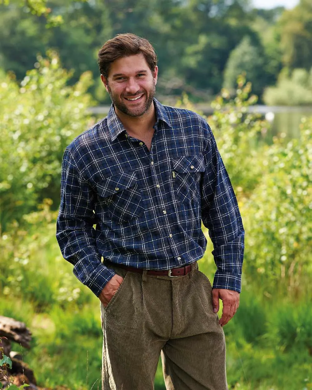 Champion Kilbeggan Tartan Shirt Workwear Button Shirts