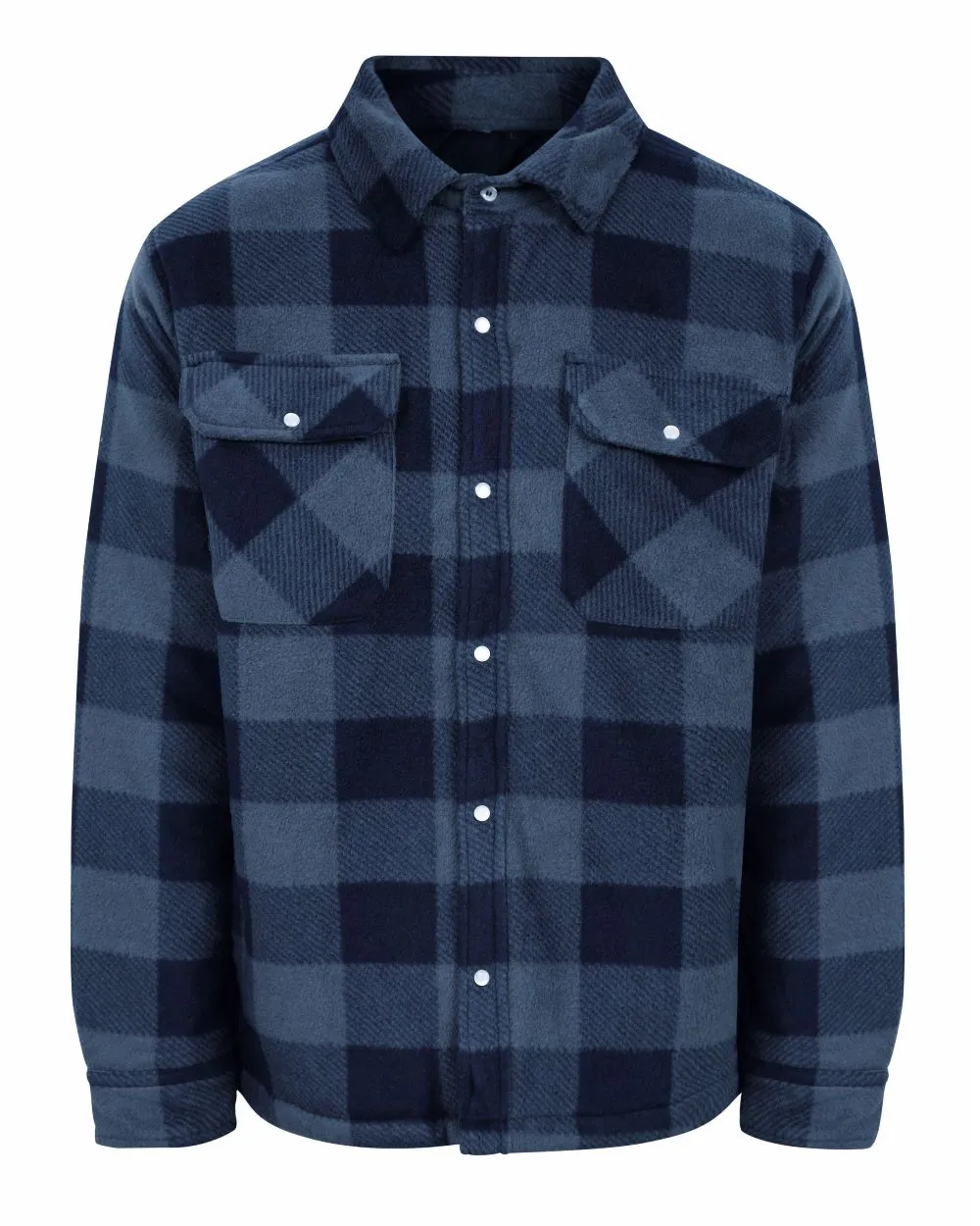 Champion Kinross Padded Fleece Lumberjack Shirt Heavy Duty Farm Shirts