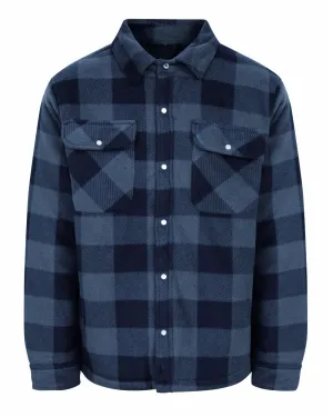 Champion Kinross Padded Fleece Lumberjack Shirt Workwear Fleece Pullovers
