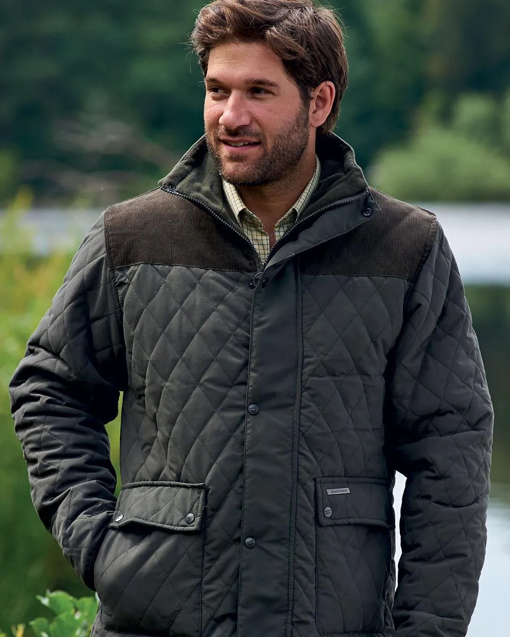 Champion Lewis Diamond Quilted Jacket Men's Farming Jackets
