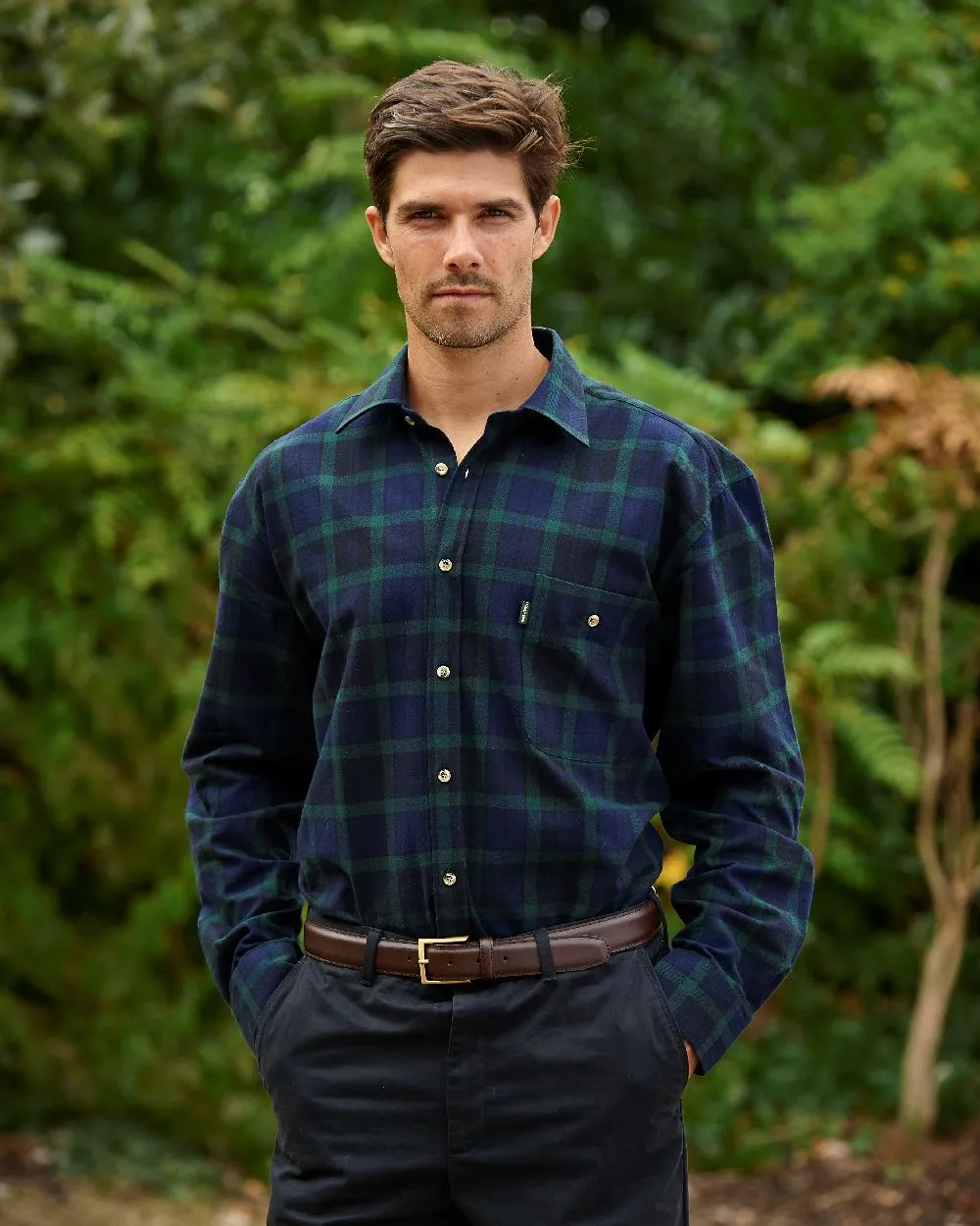 Champion Matlock Tartan Shirt Workwear Button Shirts