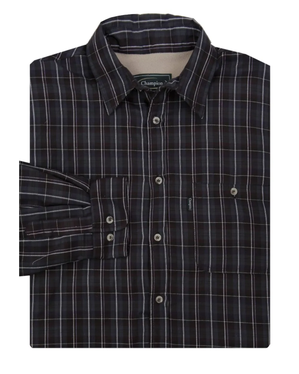 Champion Sherborne Fleece Lined Shirt Micro Fleece Shirt Men