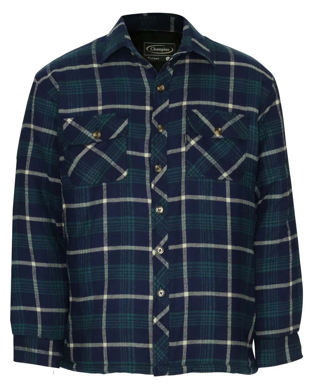 Champion Totnes Quilted Padded Shirt Breathable Work Shirts