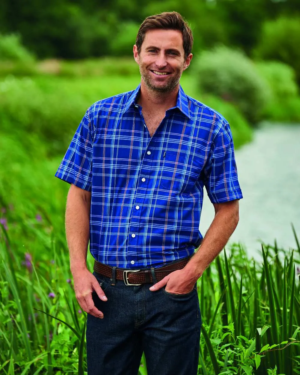 Champion Whitby Short Sleeved Shirt Workwear Button Shirts