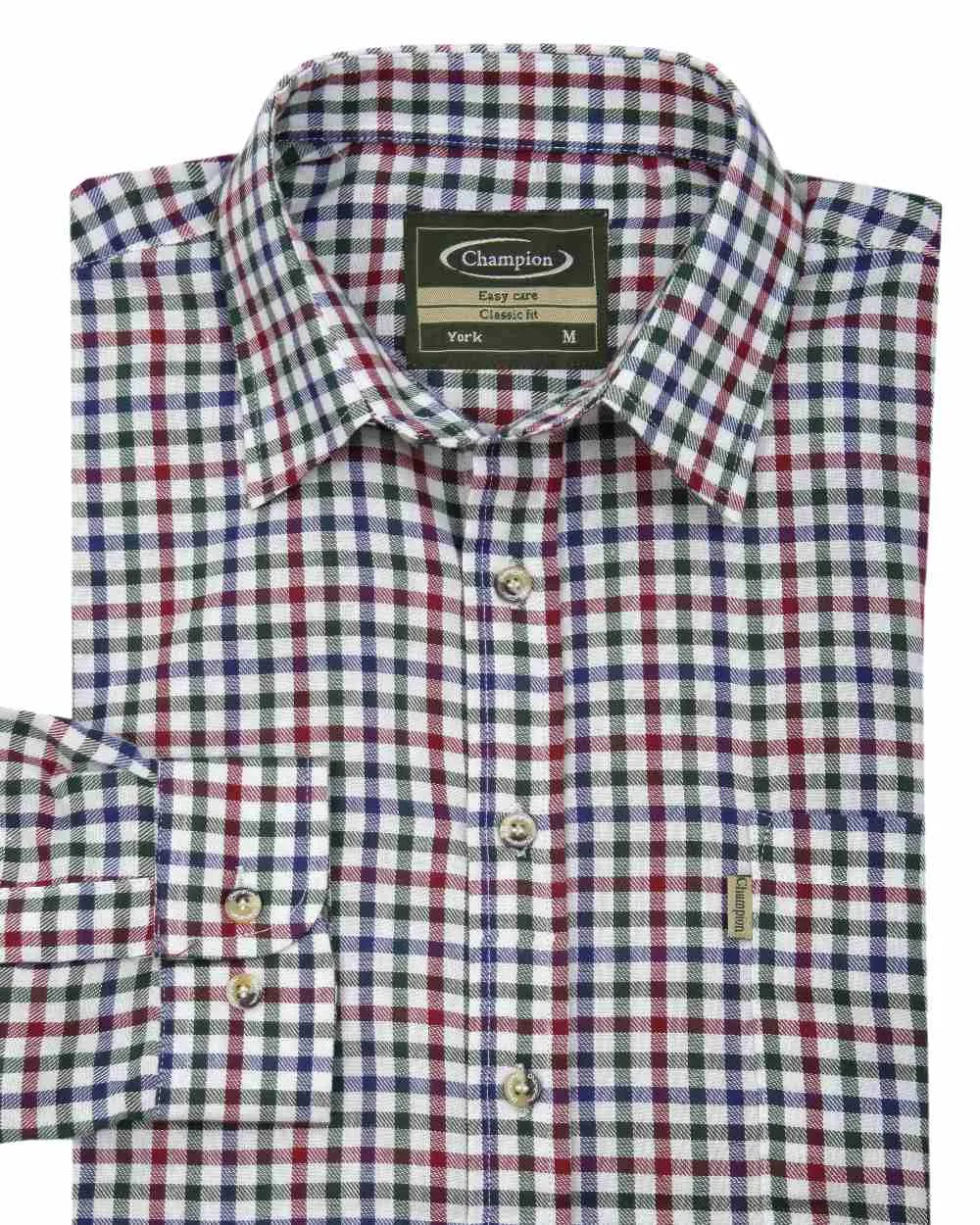 Champion York Check Shirt Workwear Button Shirts