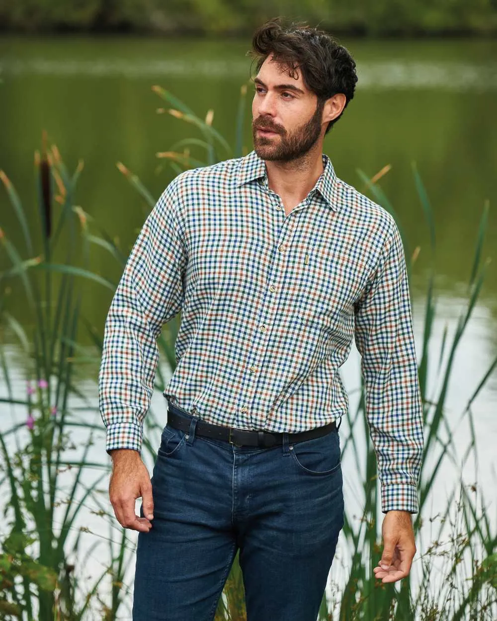 Champion York Check Shirt Workwear Button Shirts
