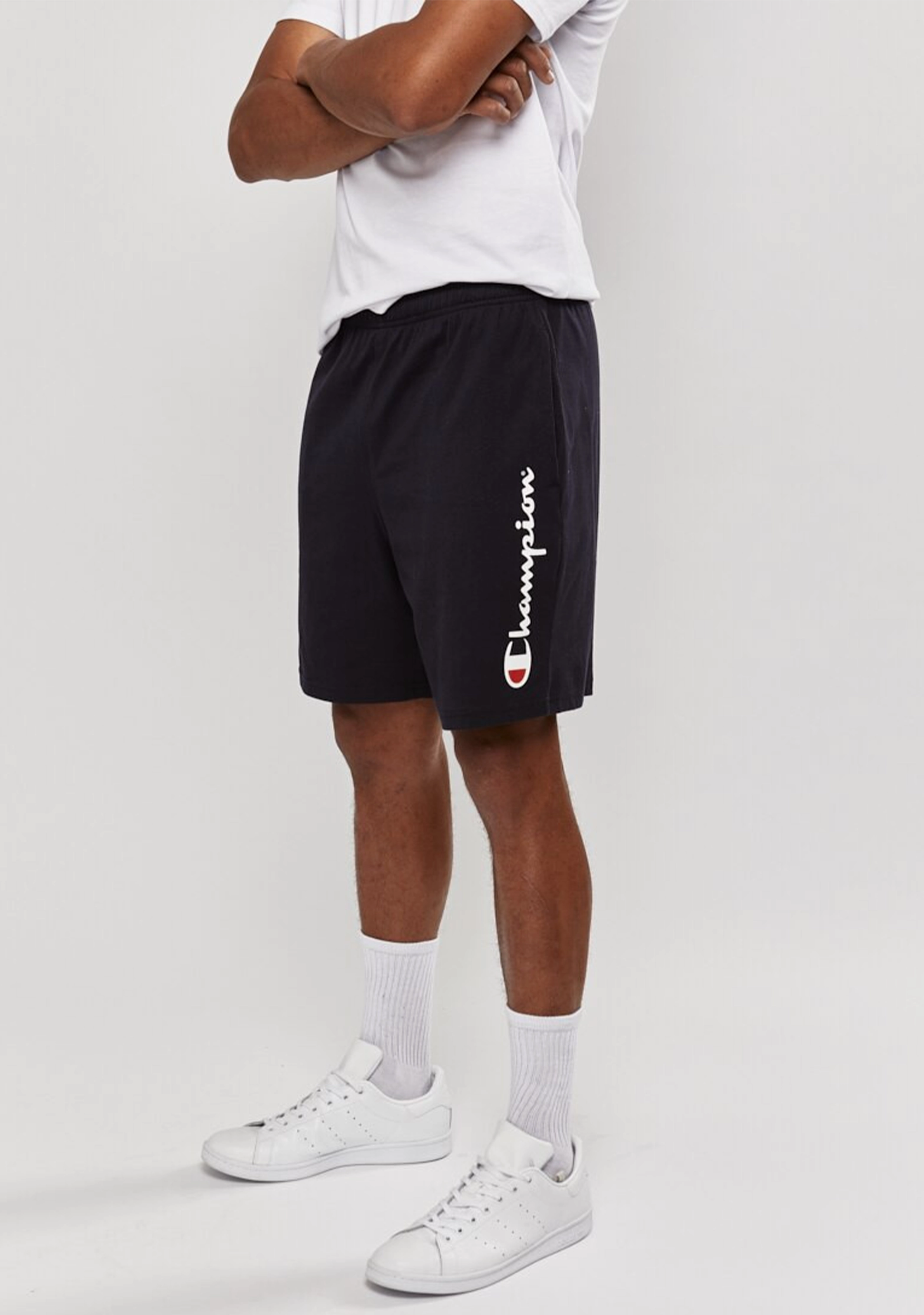 Champion Mens Script Jersey Short Navy