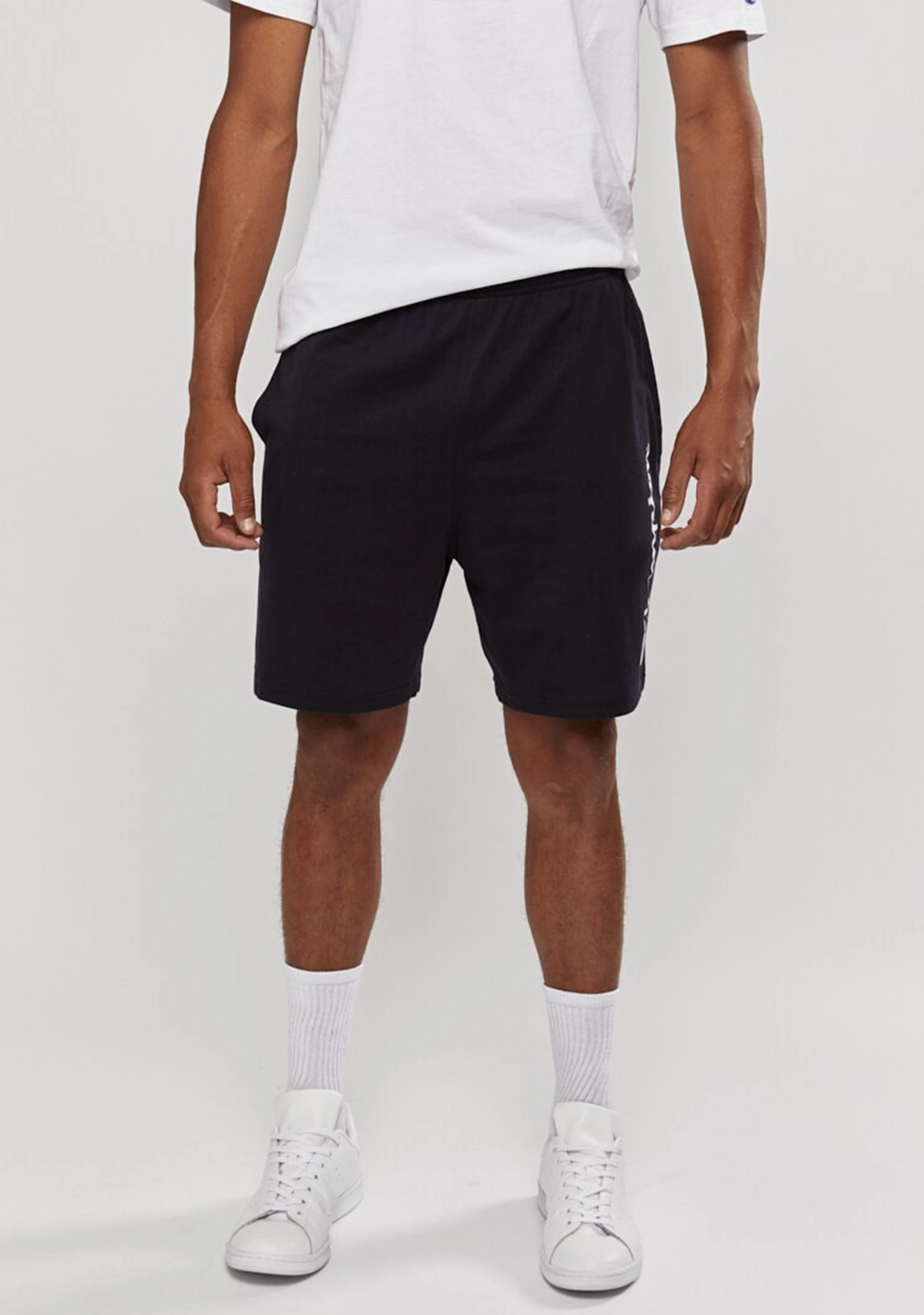 Champion Mens Script Jersey Short Navy