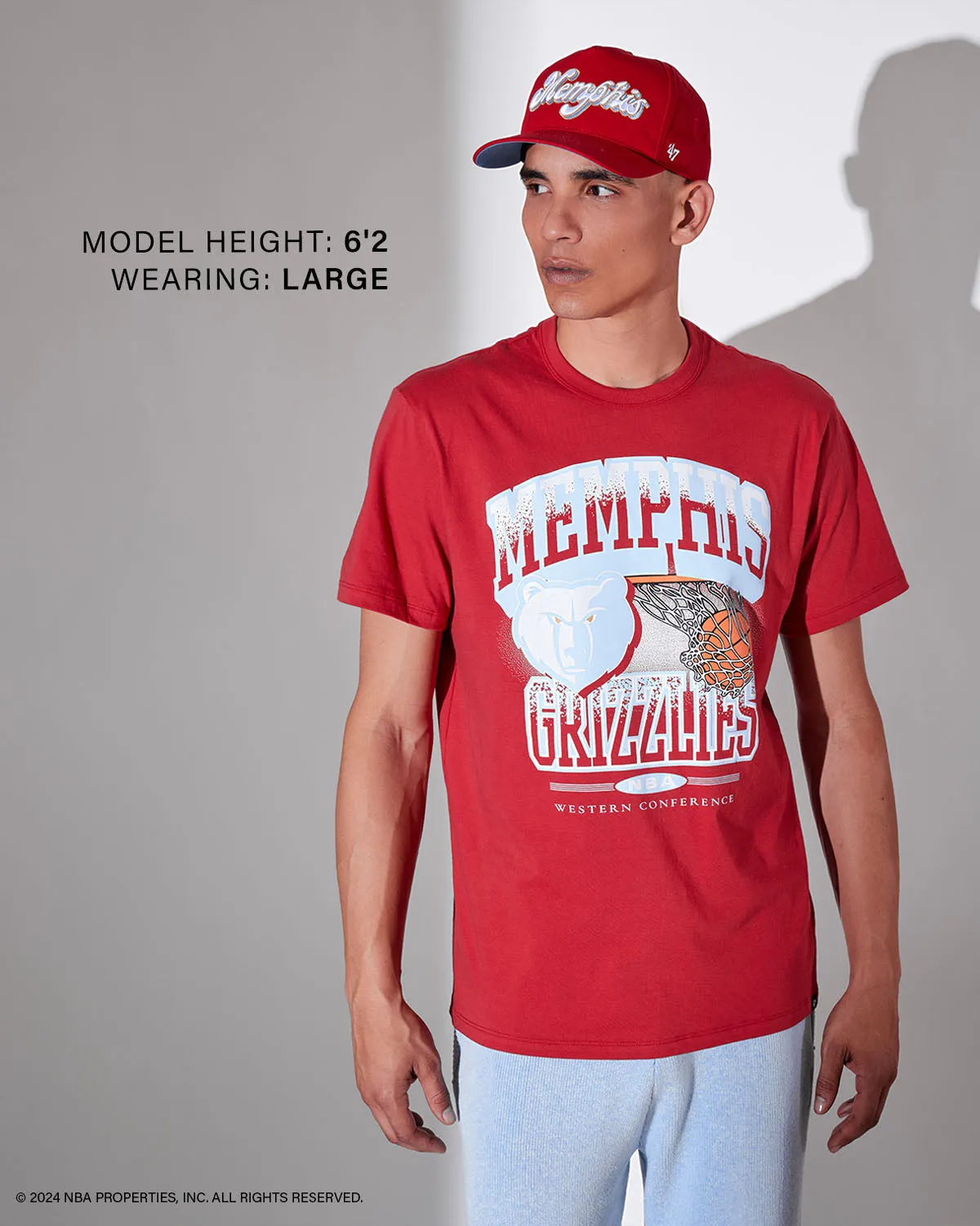 CHARLOTTE HORNETS CITY EDITION NO LOOK '47 FRANKLIN TEE