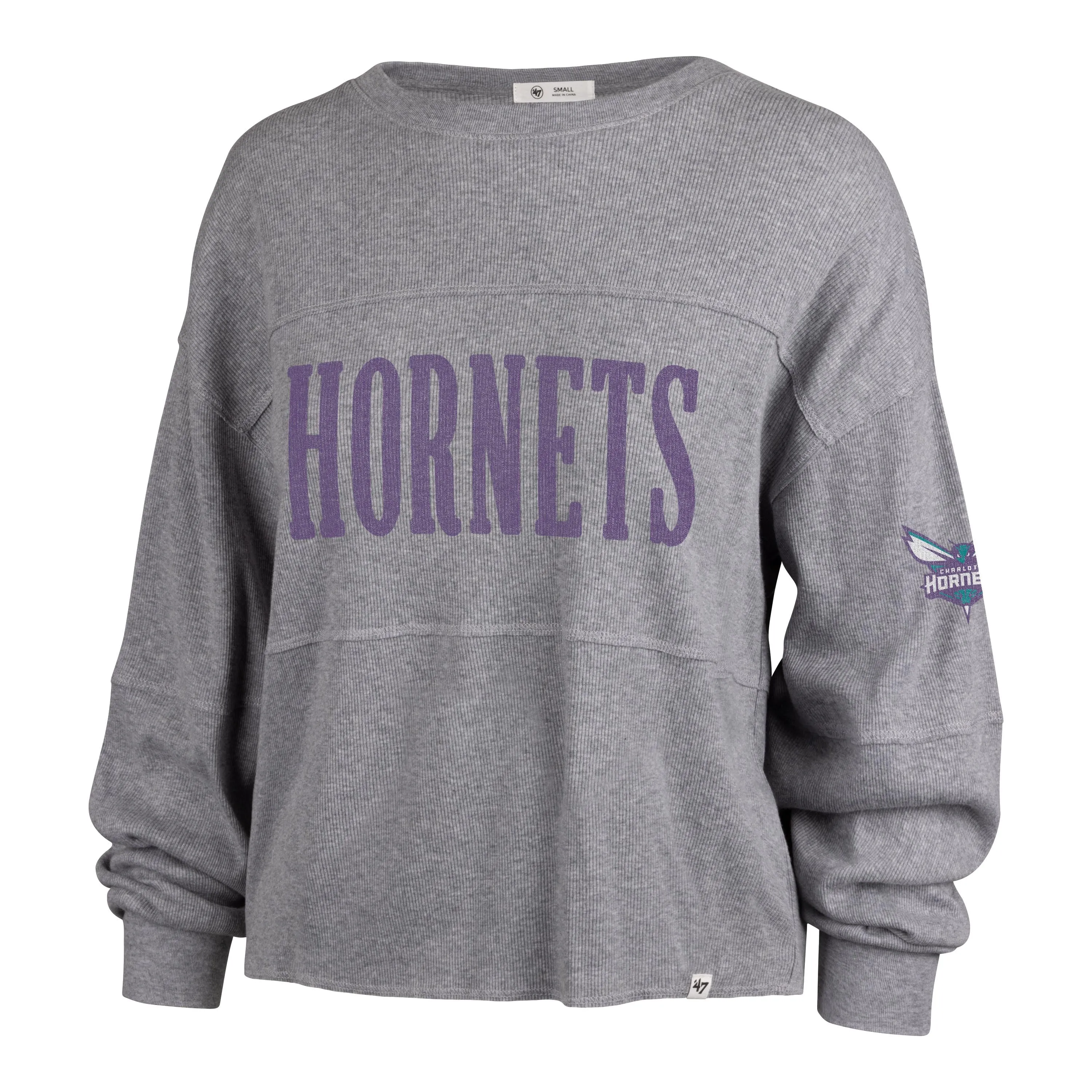 CHARLOTTE HORNETS JADA LONG SLEEVE TEE WOMENS