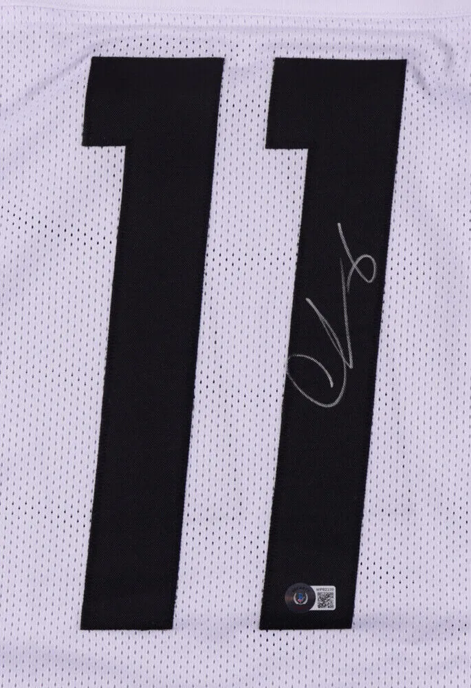 Chase Claypool Signed Pittsburgh Steelers White Home Jersey (Beckett Hologram)