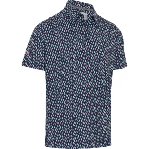 Own the Vibe Callaway All Over Birdie Polo Shirt - Peacoat