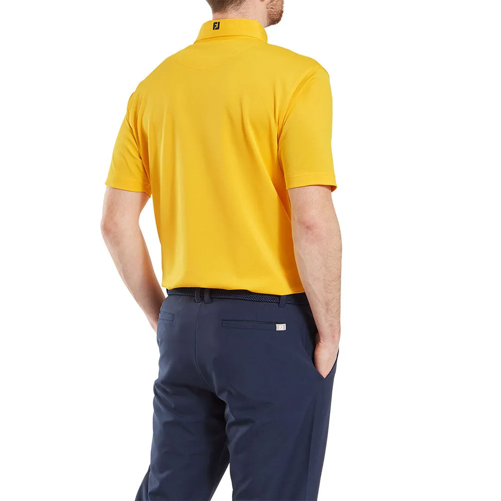 Footjoy Stretch Pique Solid Polo Shirt - Taxi All Saints' Day Sale Affordable