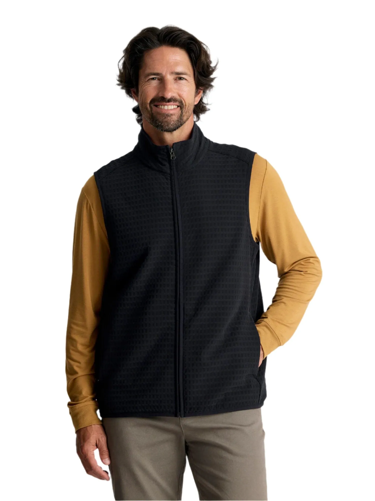 Free Fly - Men'S Gridback Fleece Vest President's Day Sale Hit Your Next Level