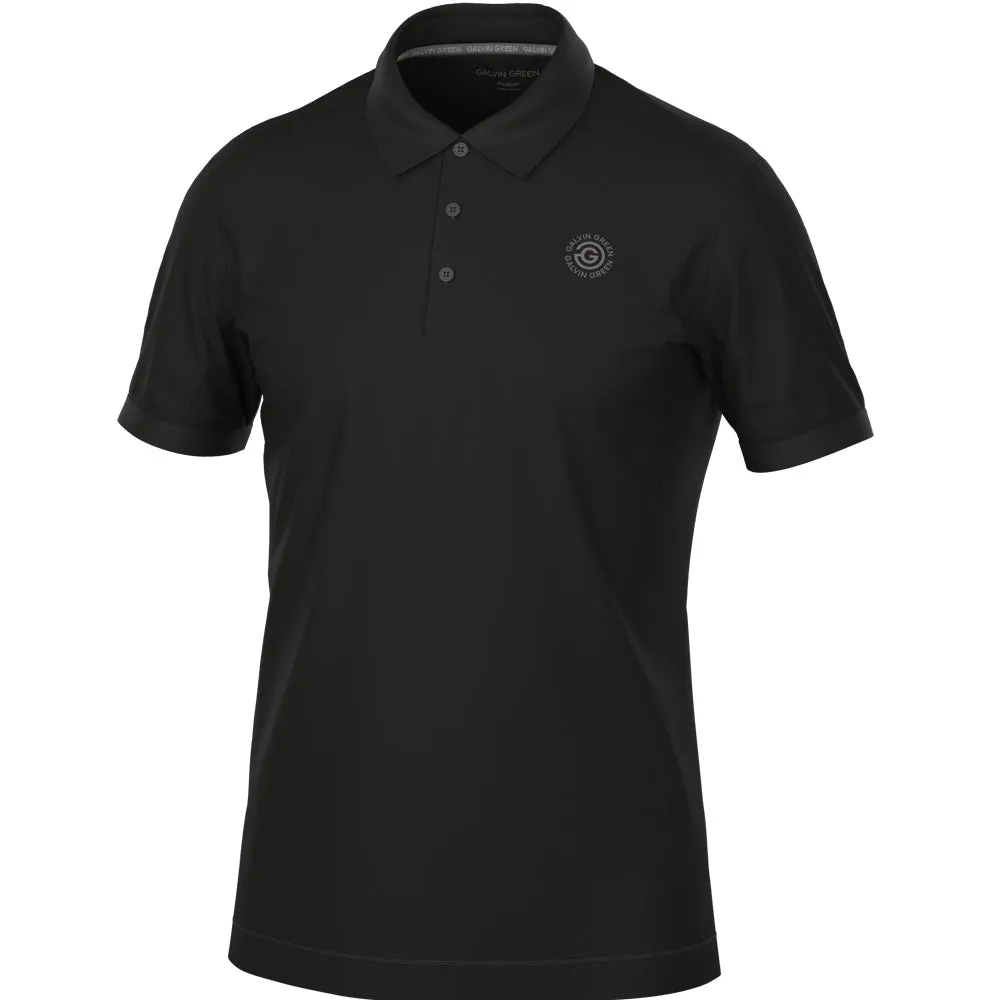 Galvin Green Maximilian Polo Shirt - Black Back To School Sale Chase What Moves You