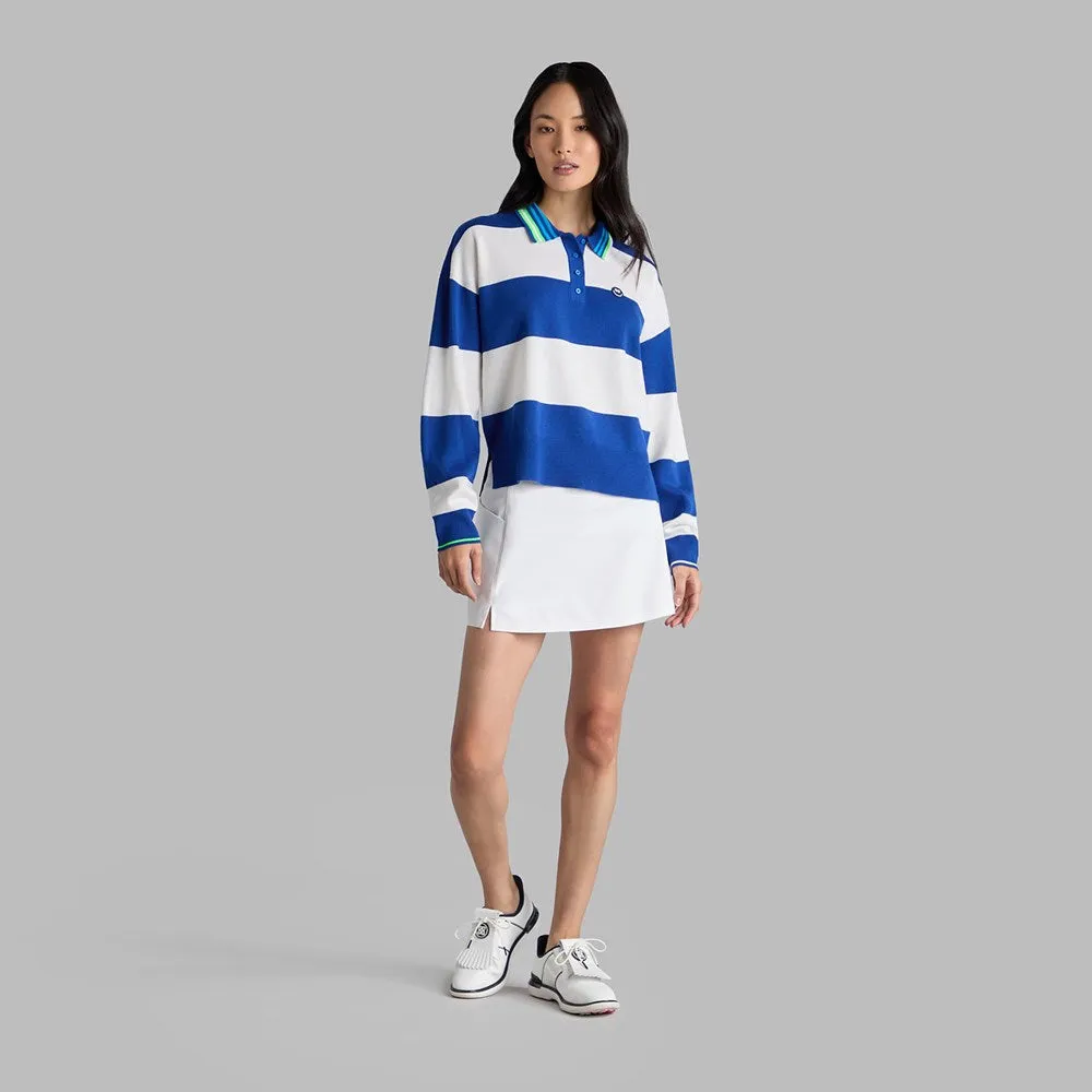 G/Fore Women'S Happy G'S Merino Wool Rugby Sweater - Lisbon Memorial Day Sale Hit Your Next Level