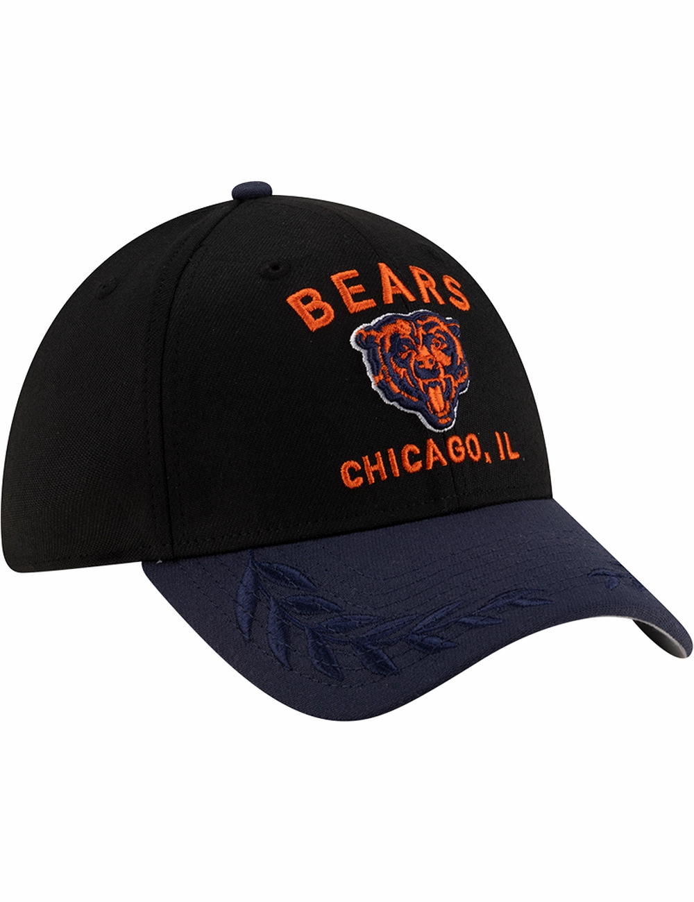 Chicago Bears New Era NFL 25 Draft 39THIRTY Stretch-Fit Hat - Black