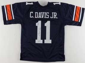 Chris Davis Jr. Signed Auburn Tigers Jersey Inscribed "Kick Six" (PSA COA)
