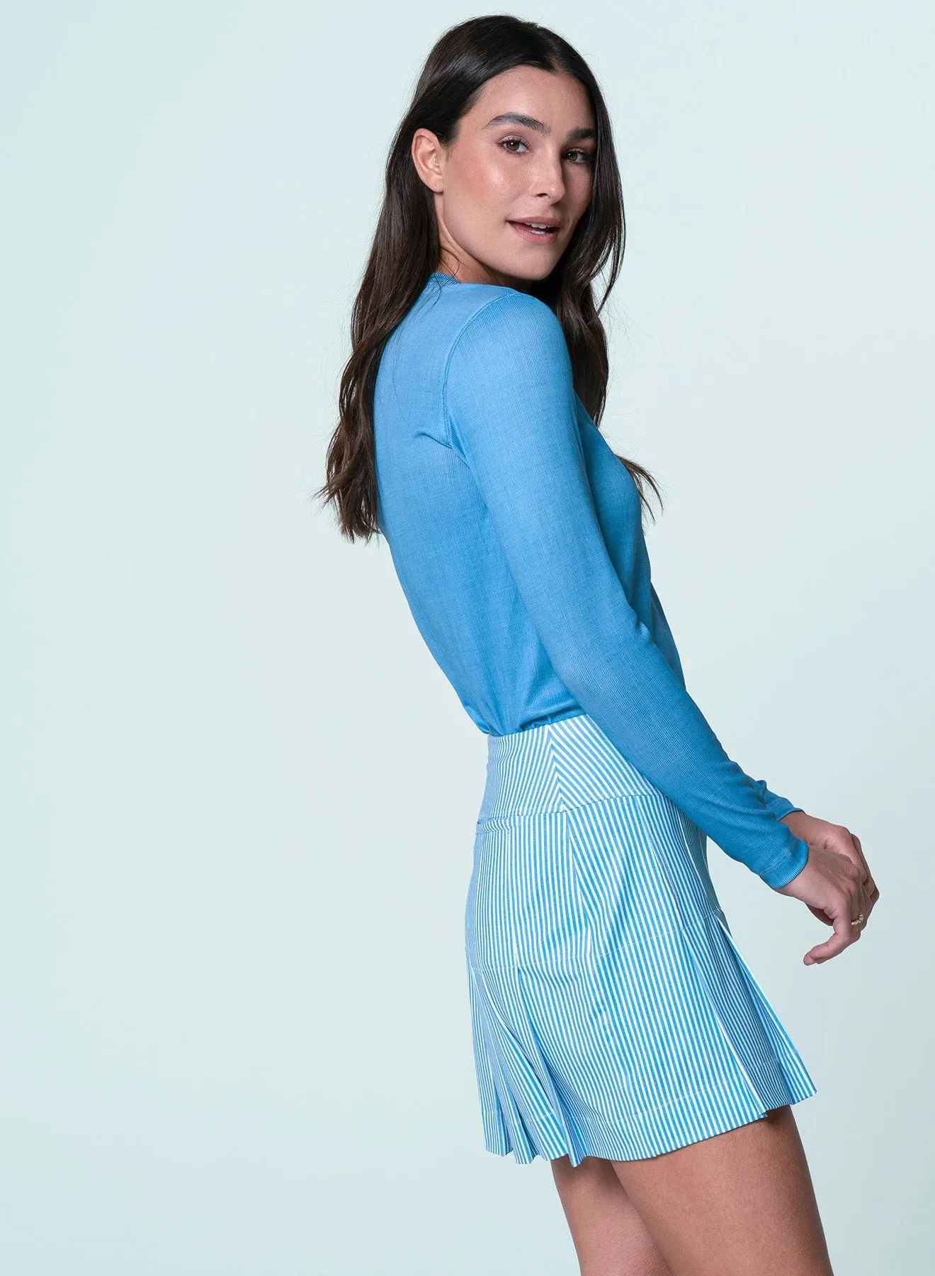 Christmas Day Sale Linen Play Henley Long Sleeve