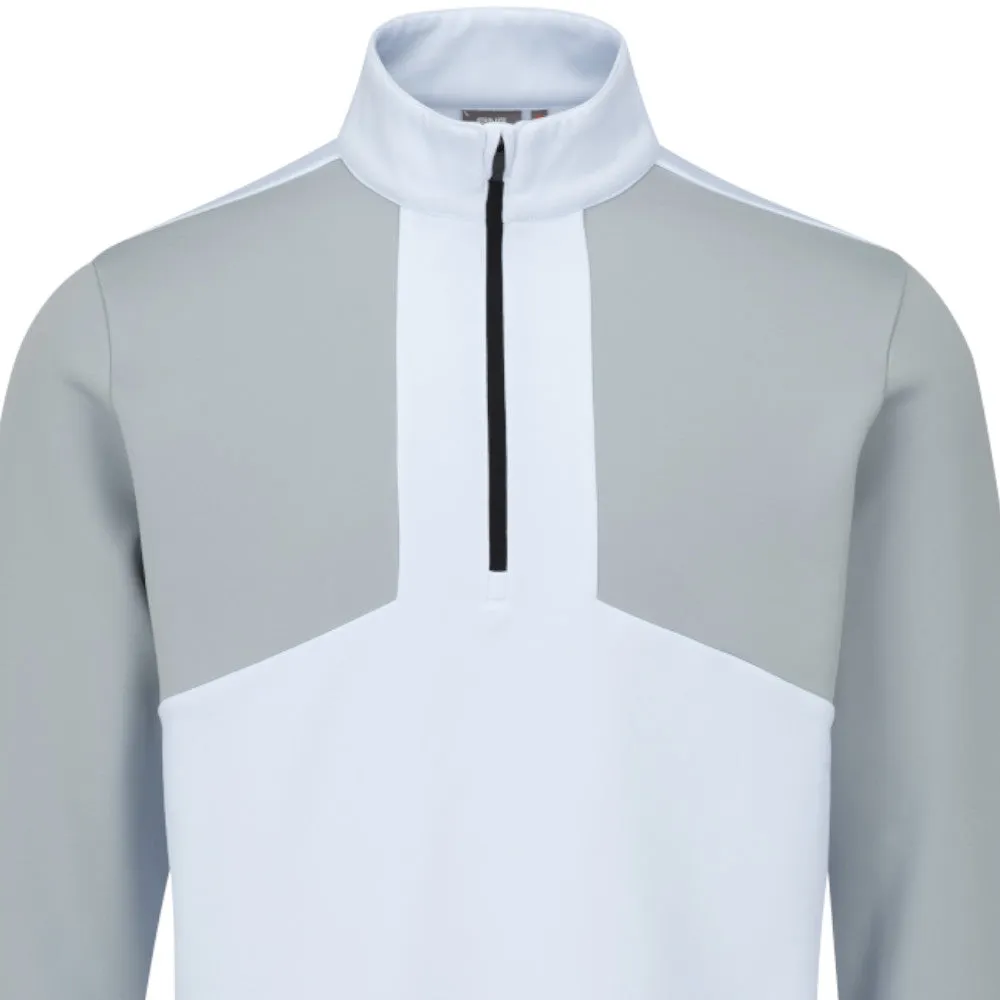 Holiday Sale Push Beyond Limits Ping Keon 1/2 Zip Pullover - White/Pearl Grey