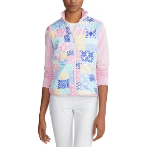 Style Meets Power Rlx Ralph Lauren Women'S Cool Wool Hybrid Jacket - Taylor Rose/Patchwork