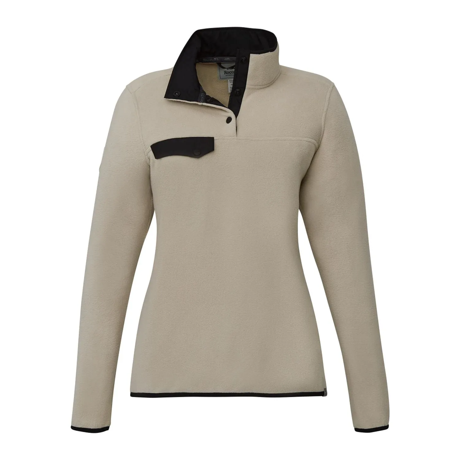 Roots73 - Women'S Westville Eco Microfleece Pullover Black Friday Sale
