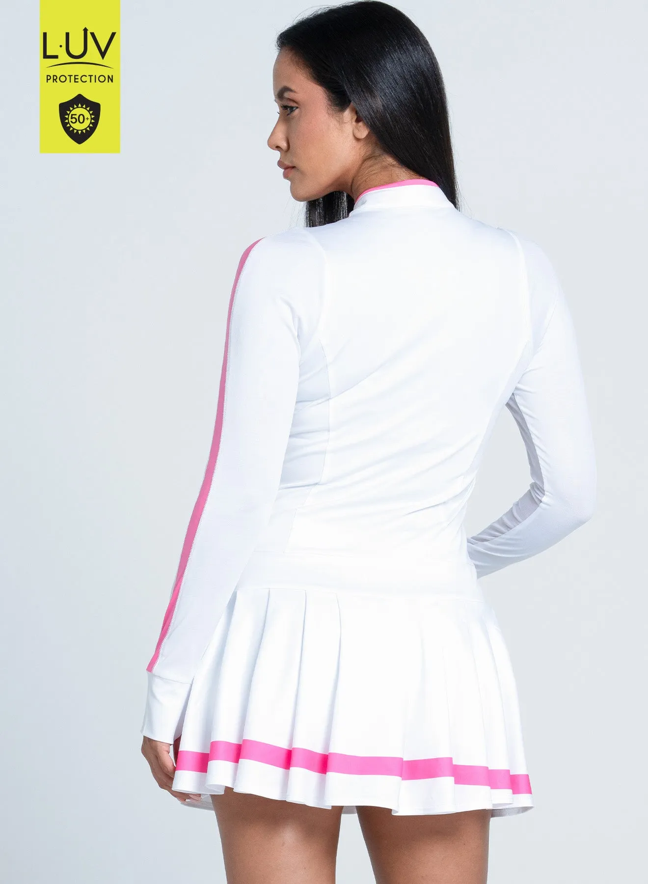 Own Every Step Fast Motion Long Sleeve Dress
