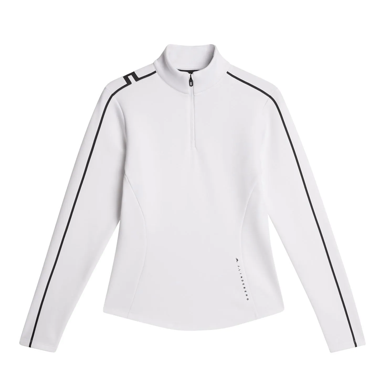 Independence Day Sale J.Lindeberg Women'S Nefe Quarter Zip Golf Mid Layer - White